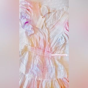 Rainbow loveshackfancy dress